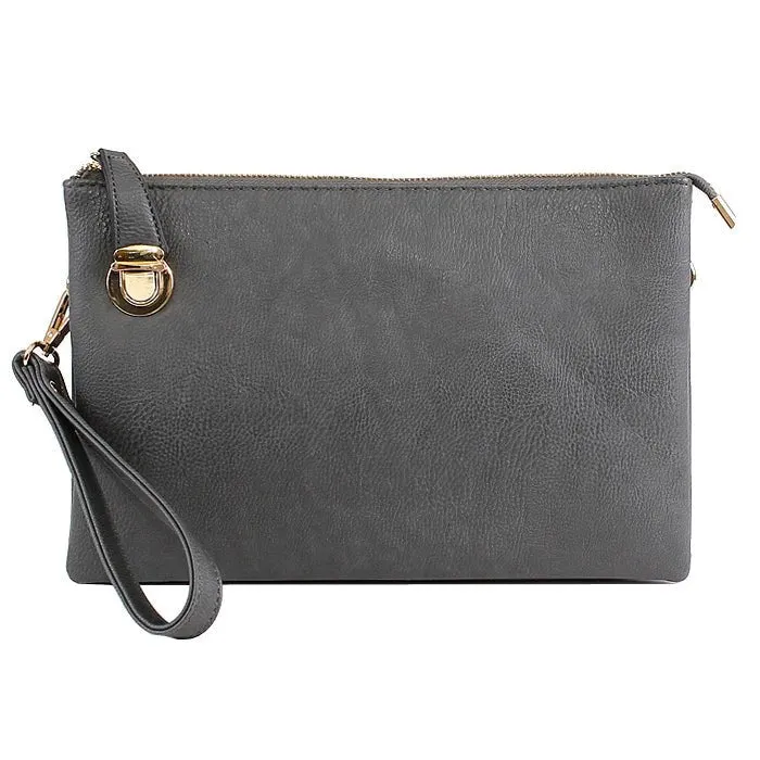0714 Designer Inspired Fashion Clutch/Crossbody Bag