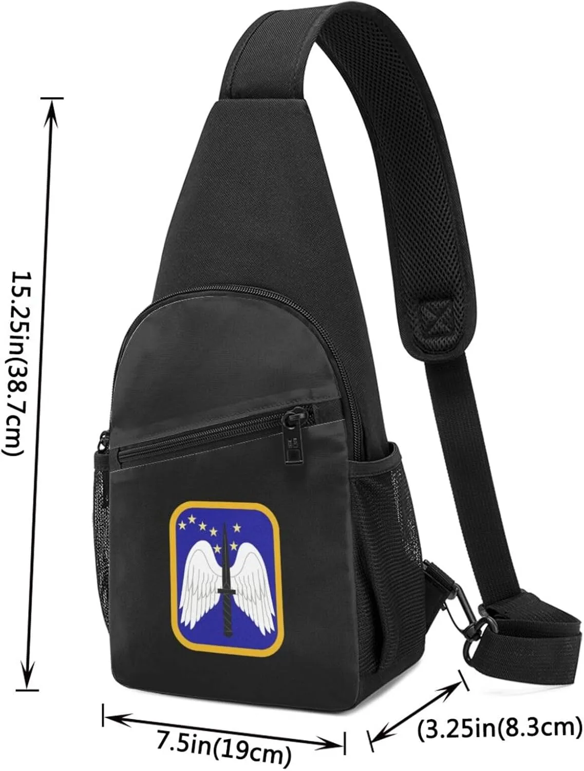 16th Combat Aviation Brigade Unisex Chest Bag Lightweight Crossbody Shoulder Bag Travel Pocket