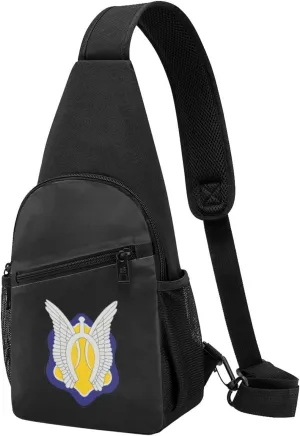 17th Cavalry Regiment Unisex Chest Bag Lightweight Crossbody Shoulder Bag Travel Pocket