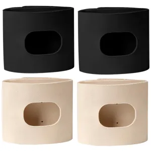 2 Pairs Elastic Sports Wrist Brace Protector Wrist Support Band for Relief Sprain Breathable for Exercise Rehabilitation Skin Tone