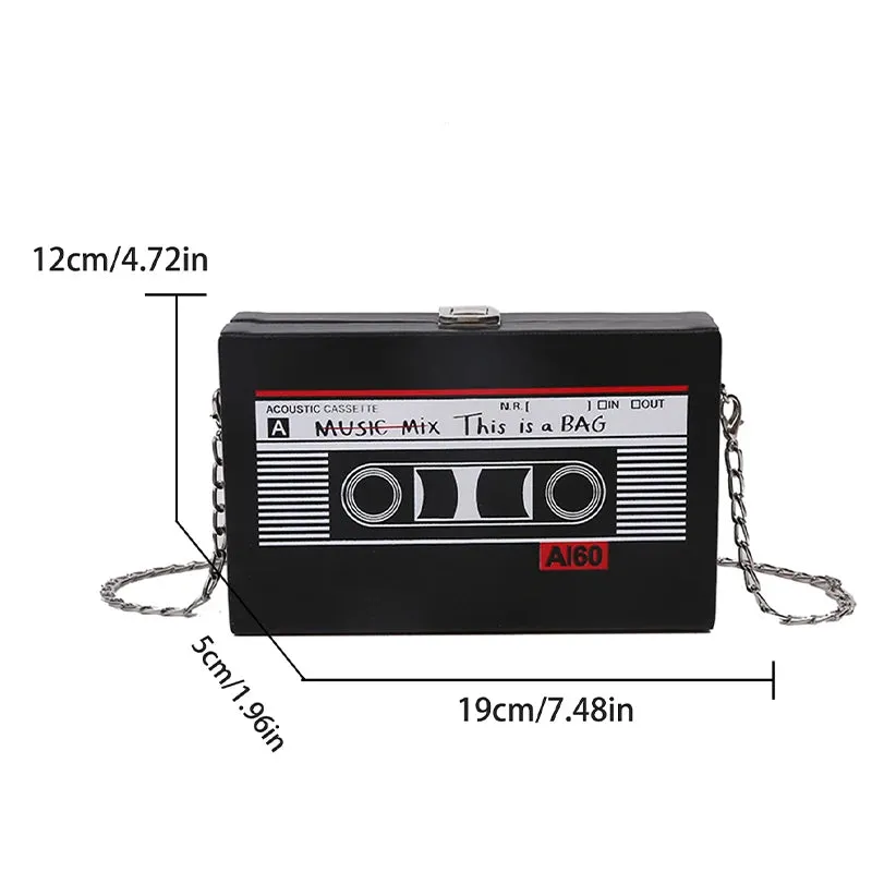 2Tape Radio Square Bag