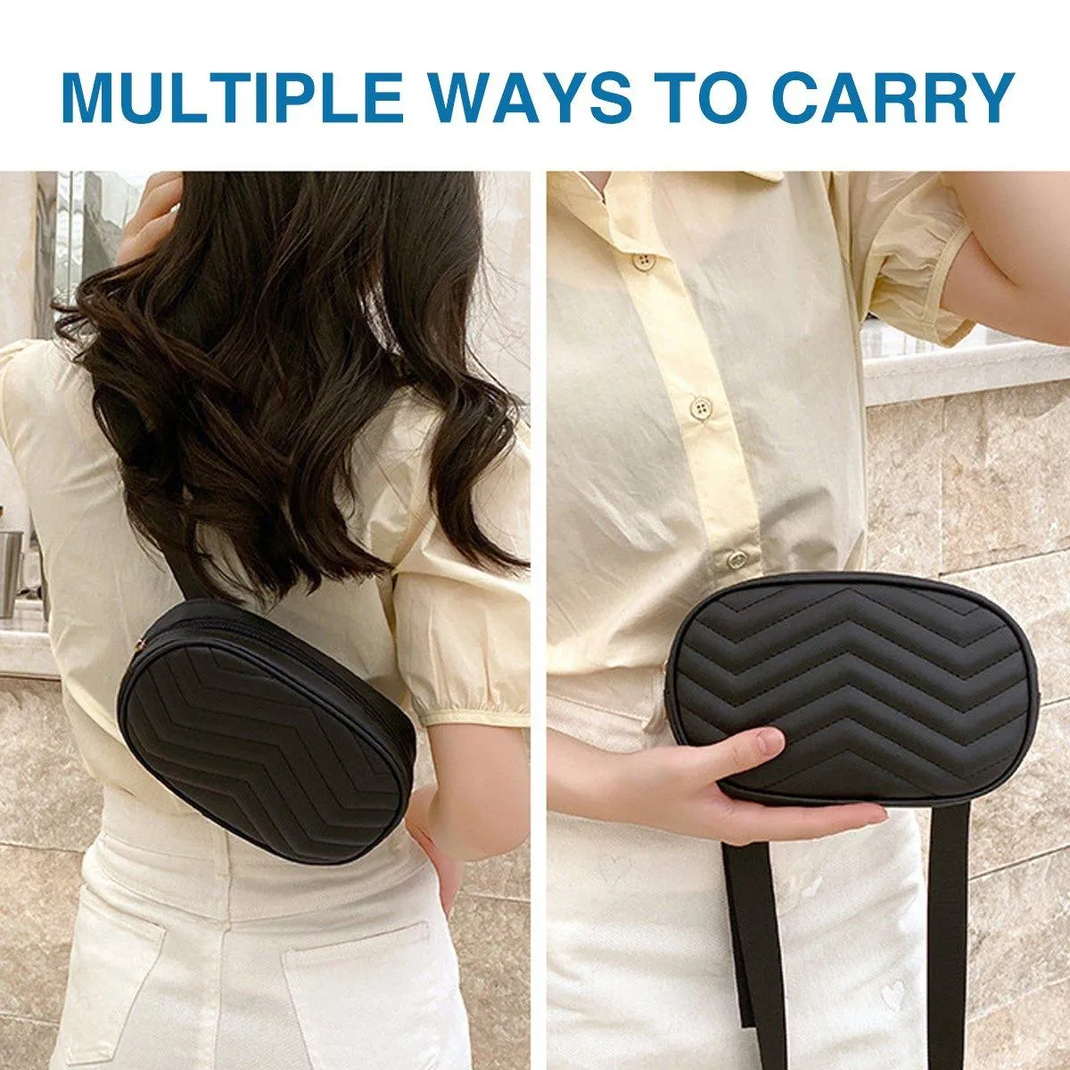 3pcs Casual Mobile Phone Bag Fashion Ladies Chest Bag Crossbody Purse Holder