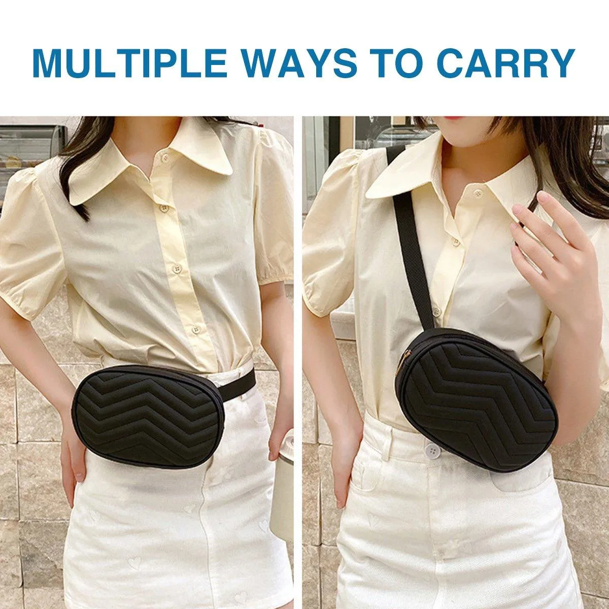 3pcs Casual Mobile Phone Bag Fashion Ladies Chest Bag Crossbody Purse Holder