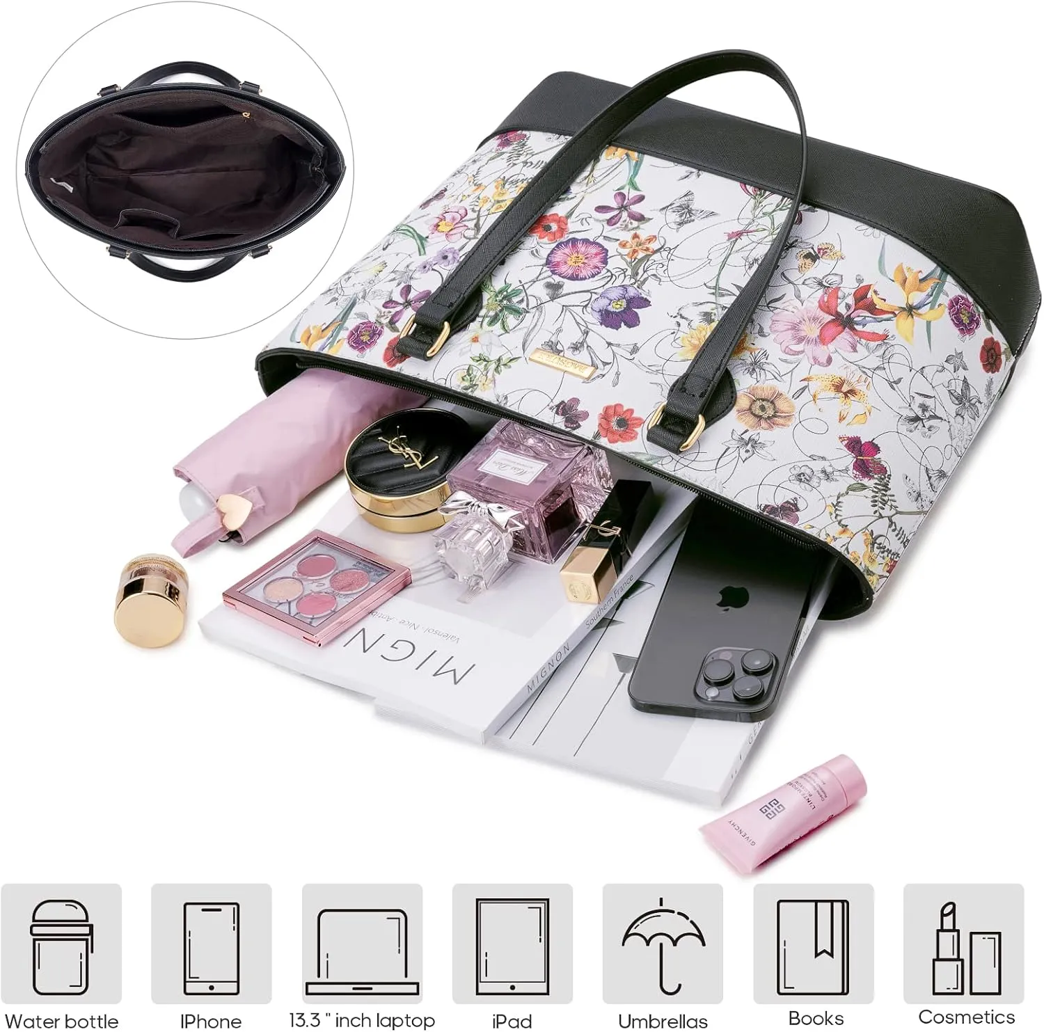 4PCS Women Fashion Handbags Purses Wallet Tote Shoulder Bags Casual Crossbody Bags, Best Valentine's Day Gift for Ladies Girls, Satchel Purse Set 4pcs