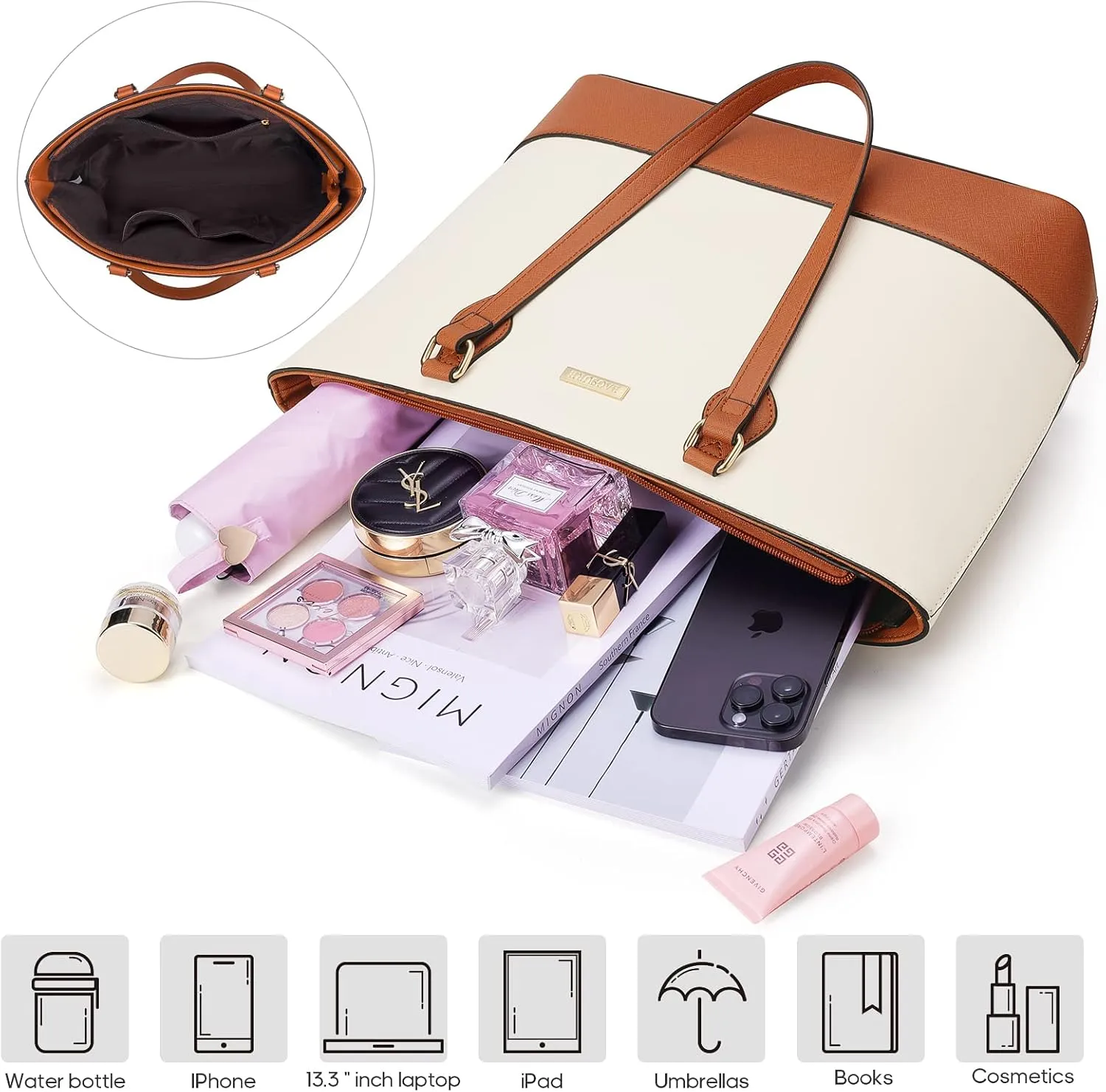 4PCS Women Fashion Handbags Purses Wallet Tote Shoulder Bags Casual Crossbody Bags, Best Valentine's Day Gift for Ladies Girls, Satchel Purse Set 4pcs