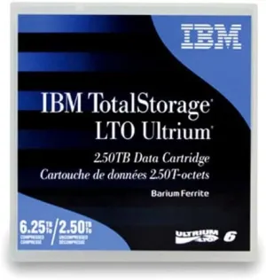 5-Pack IBM LTO 6 Ultrium 00V7590 (2.5/6.25 TB) Data Cartridge