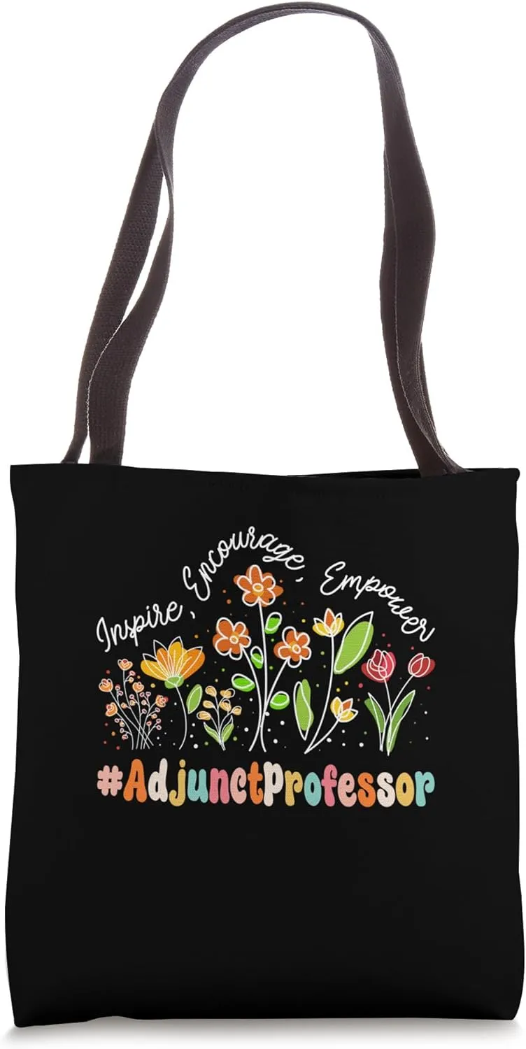 Adjunct Professor Appreciation Week Teacher Back to School Tote Bag