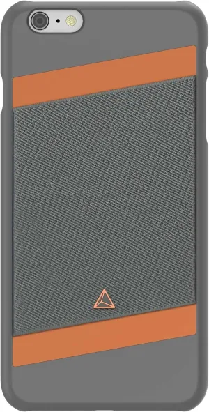 Adonit iPhone iPhone 6 Plus /6s Plus Wallet Case - Ultra and Slim with Card Holder Slot, Lightweight and Classic Design - Retail Packaging - Slate