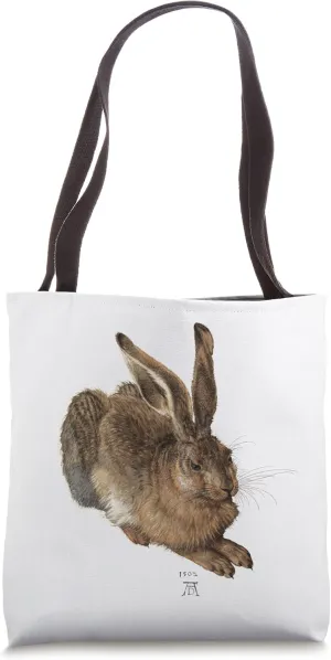 Albrecht Durer Young Hare Tote Bag