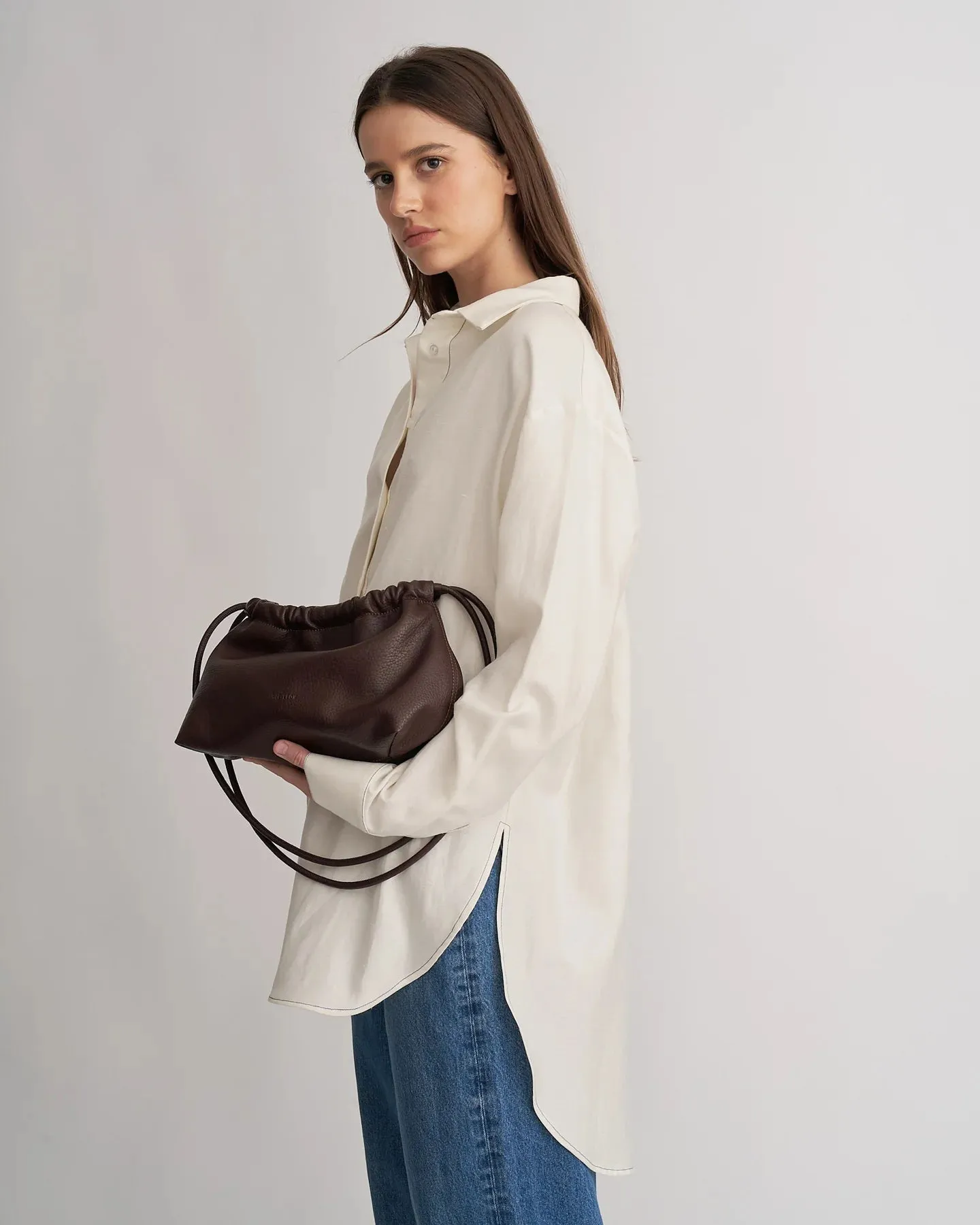 Alma Bag Choc Nappa