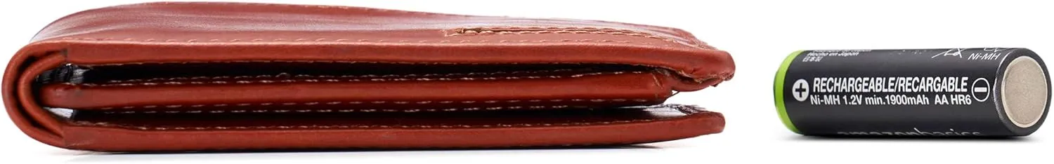 Alpine Swiss Mens Wallet for Men | RFID Protected Leather Mens Wallet | Spencer Bifold with Divided Bill Section | Gift Box | 2 ID Windows | 14 Card & Storage Pockets for Organization
