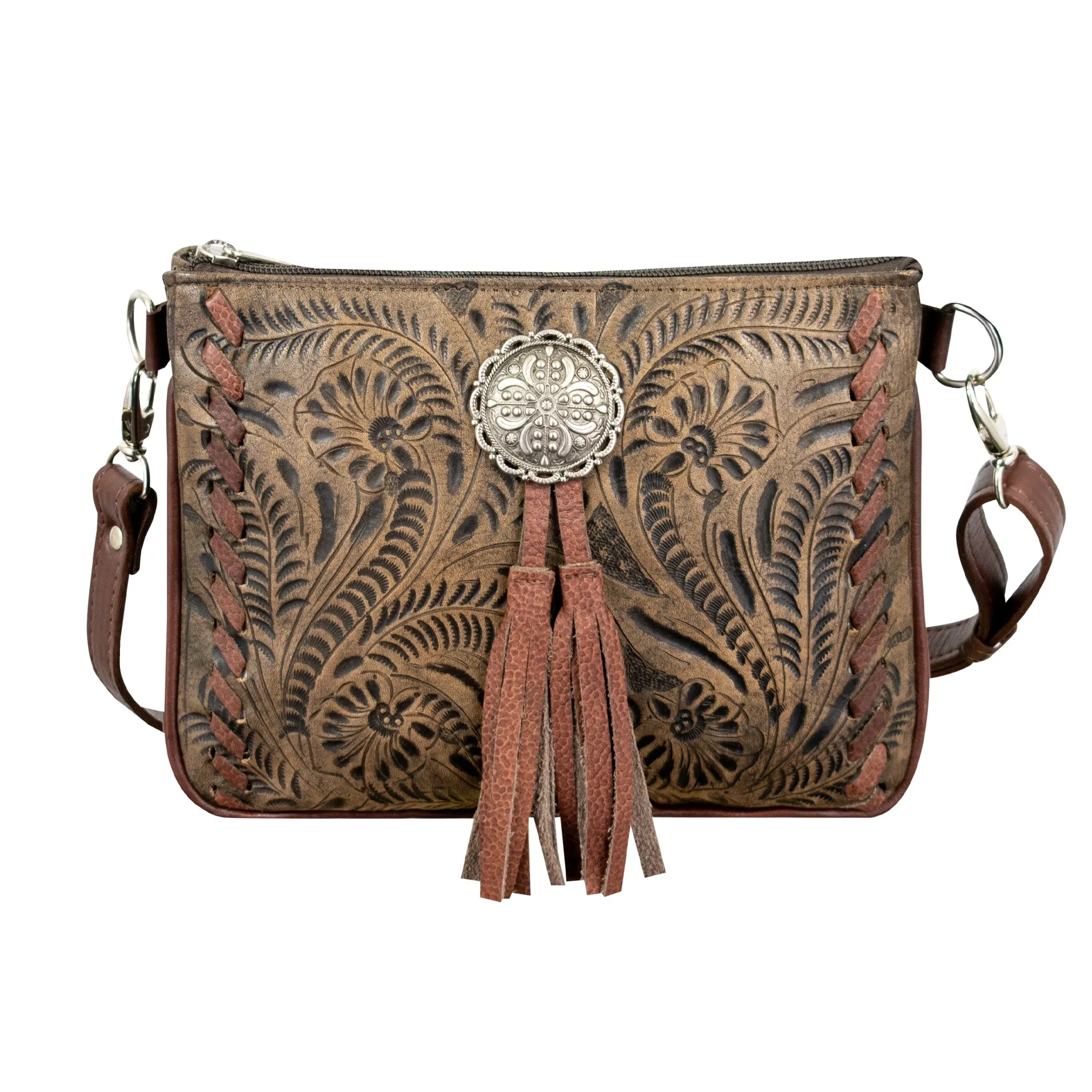 American West Lariats and Lace Multi-Compartment Crossbody