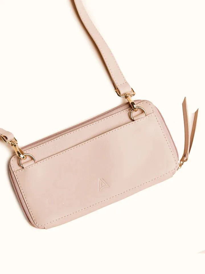 Amerie Continental Wallet in Pale Pink by ABLE
