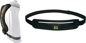 Amphipod Get Fit Kit Run Set, Includes 12oz Hydraform Handheld & Airflow MicroStretch Belt for Runners - Charcoal - OS