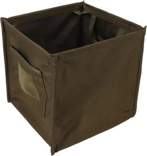 Arborist Throw Line, Heavy Duty Tote Bag Outdoor Trash Can Large Capacity 33L Oxford Cloth Throw Line Storage Basket Arborist Throw Bag for Travel Picnic (Army Green)
