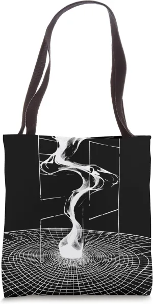 Astrophysics Artistic Wormhole Space Travel Physics Diagram Tote Bag