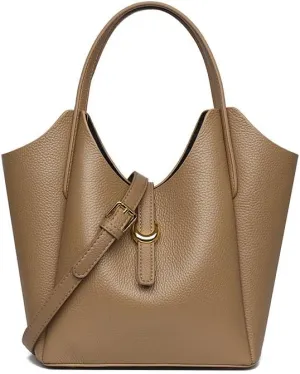 Axcone Fashionable and casual multifunctional soft leather handbag, shoulder bag, diagonal bag
