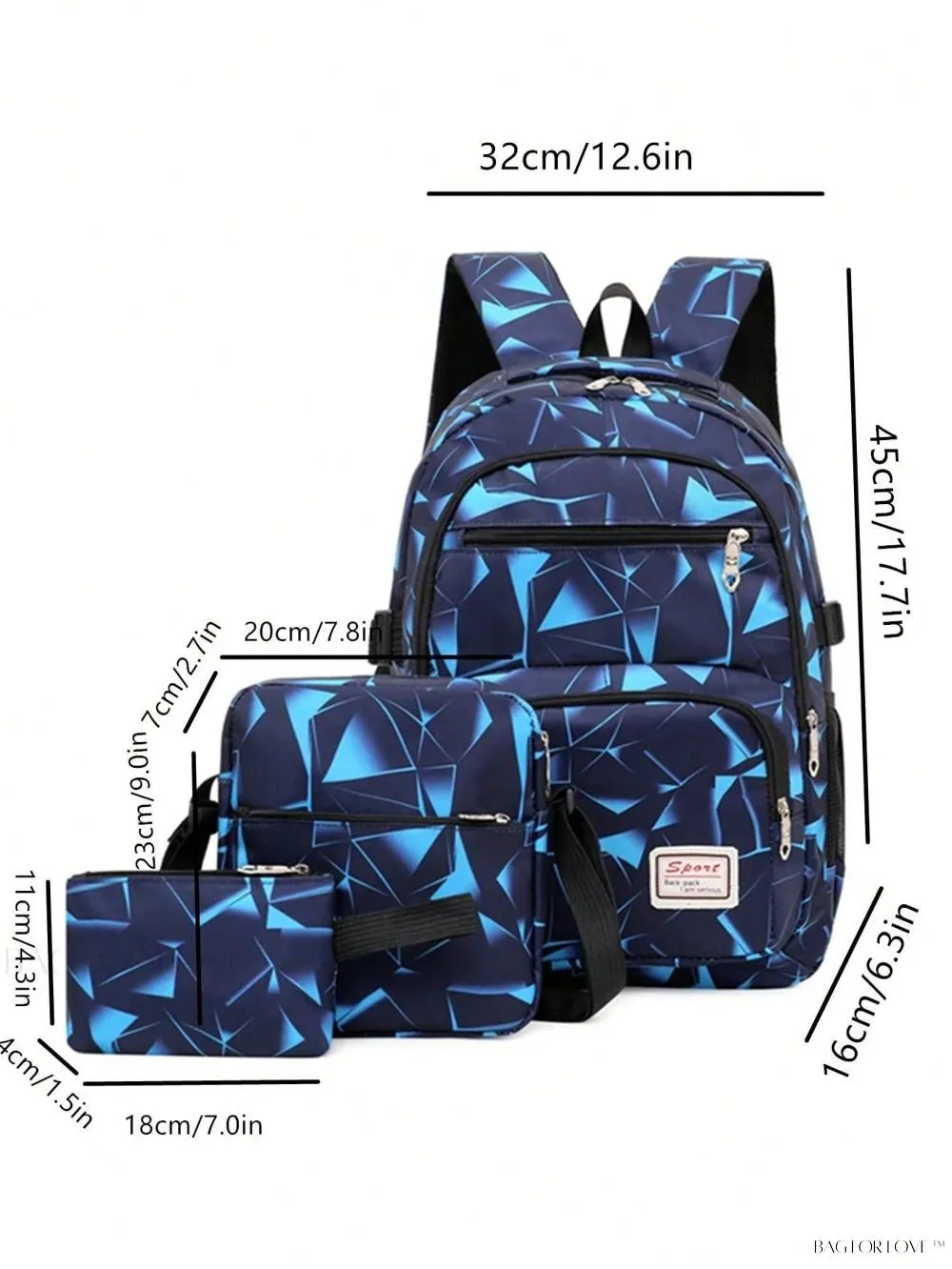 BagForLove - Lightweight Student Bag Perfect for Women's Daily Use