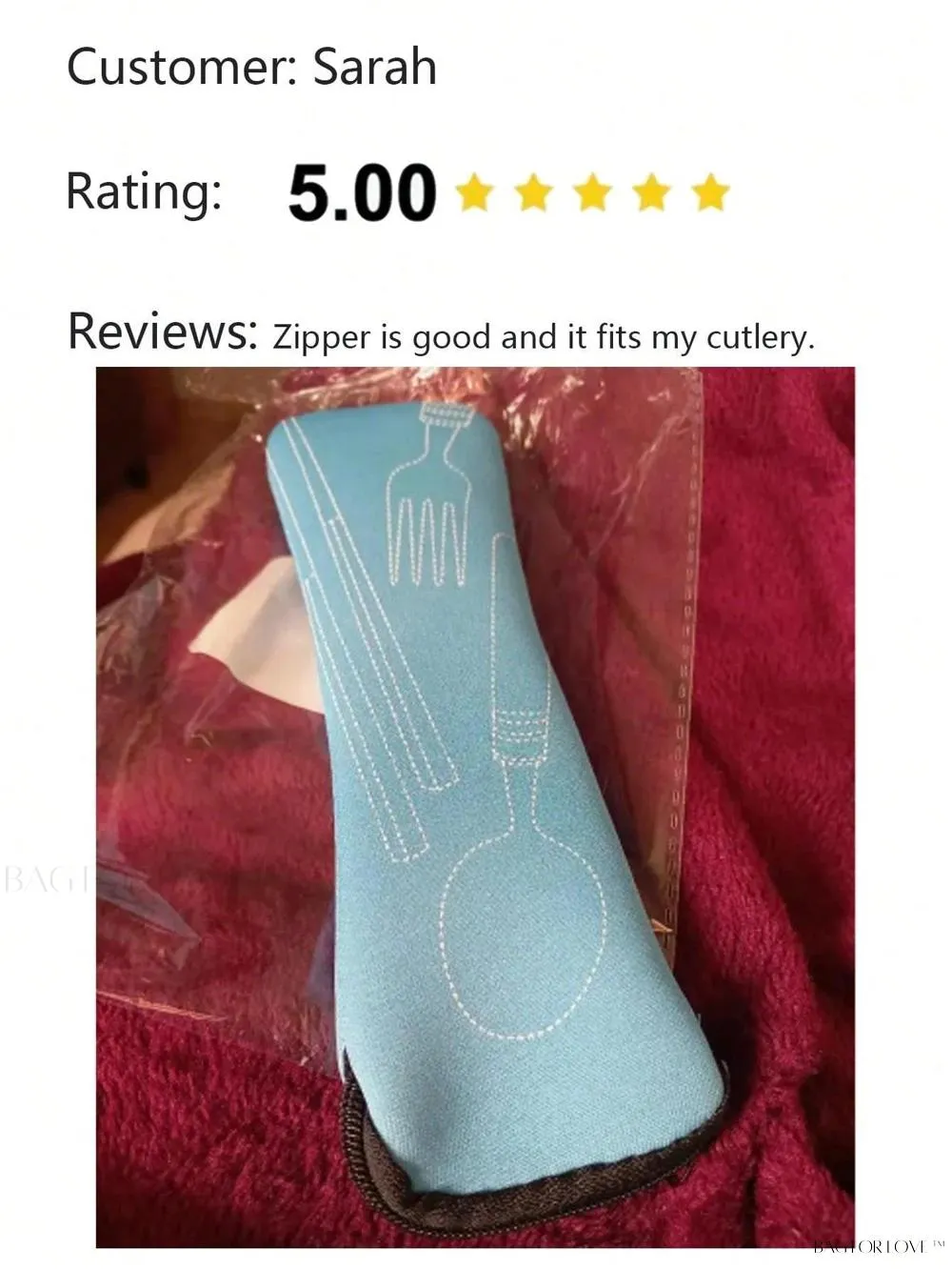 BagForLove - Portable Pouches for Your Everyday Cutlery Needs