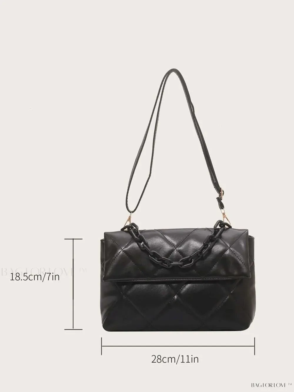 BagForLove - Rhinestone Embellished Chain Handbag for Her
