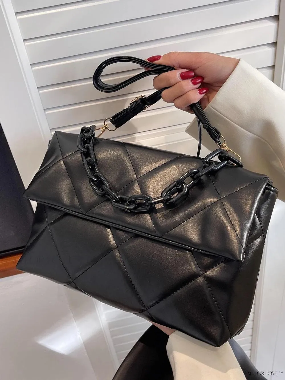 BagForLove - Rhinestone Embellished Chain Handbag for Her
