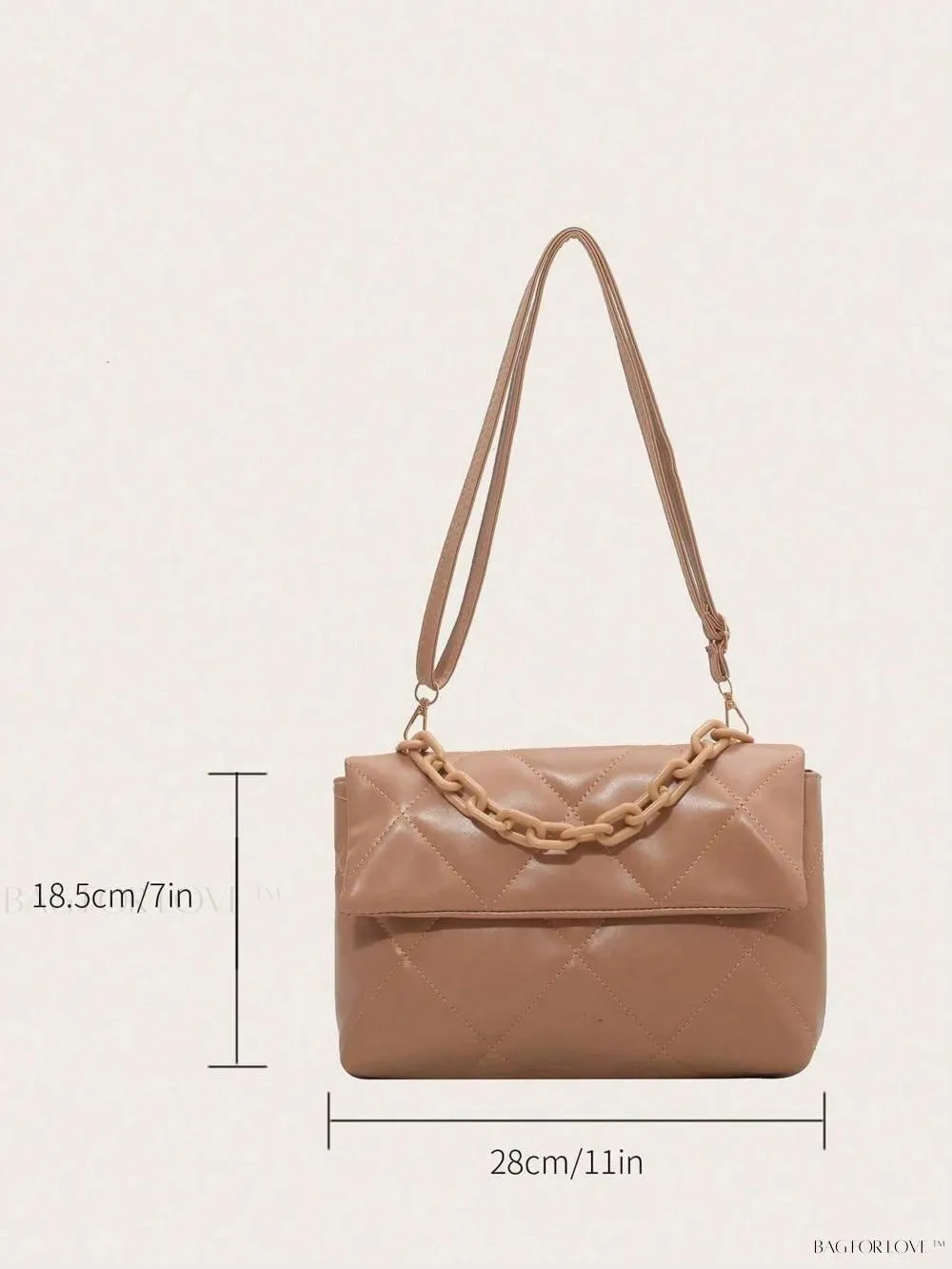 BagForLove - Rhinestone Embellished Chain Handbag for Her