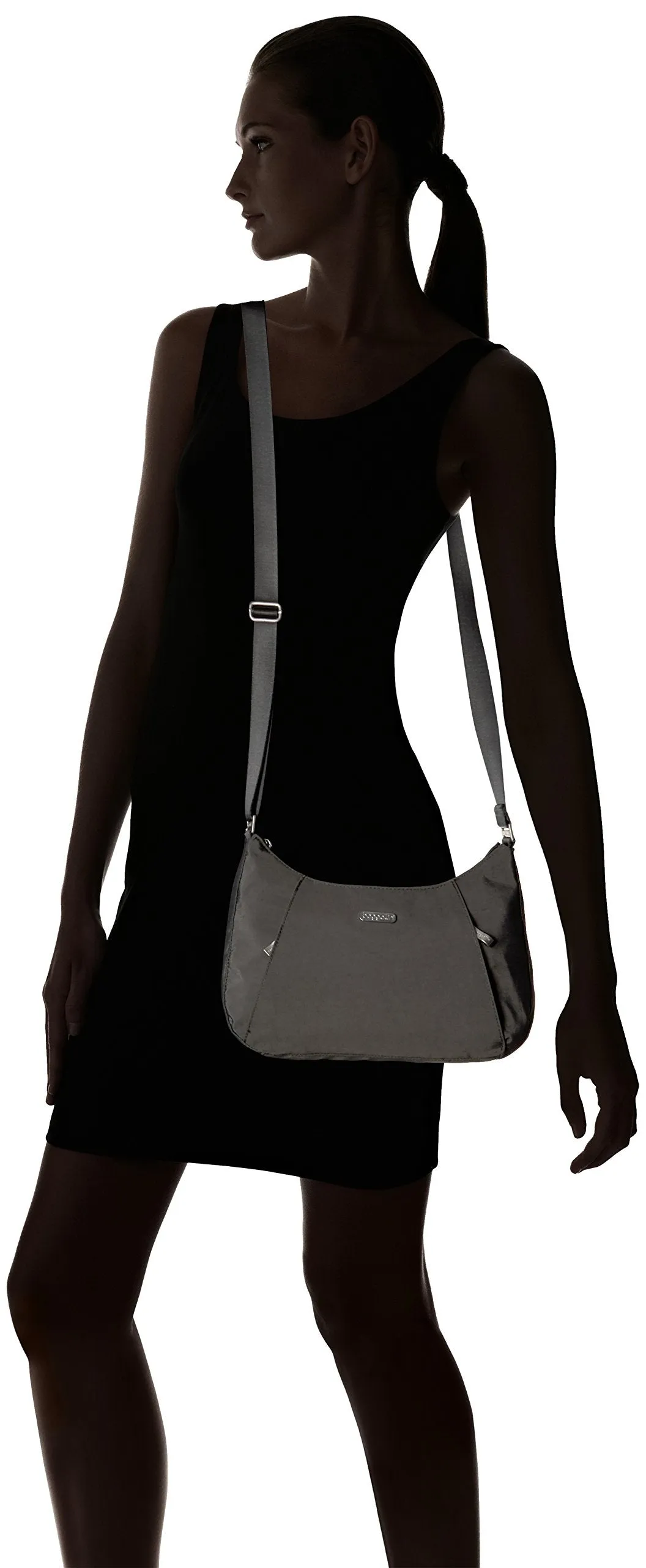 Baggallini Slim Crossbody Hobo