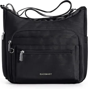 BAGSMART Crossbody Bag Tote Bag for Women, Shoulder Bag Handbag tote Bag with Compartments Purse Tote Top Handle Satchel