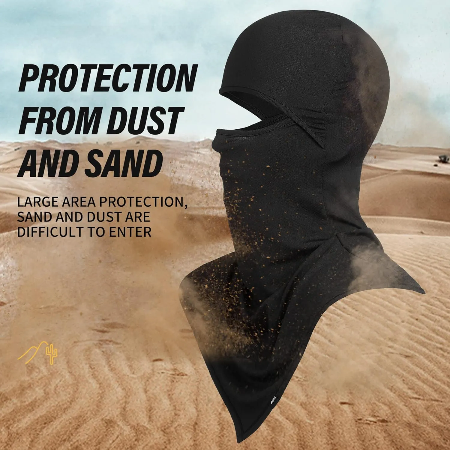 Balaclava Summer Protection Face Mask Breathable Motorcycle Hood Helmet Liners Outdoor Cycling Hiking Sports