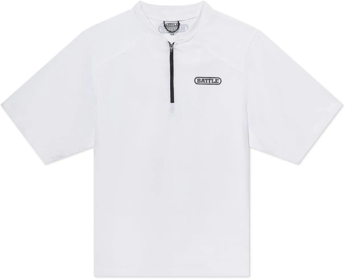 Battle Sports Coaches Jacket, Water Repellent, Zip Front, Lightweight, UPF 30  Sun Protection