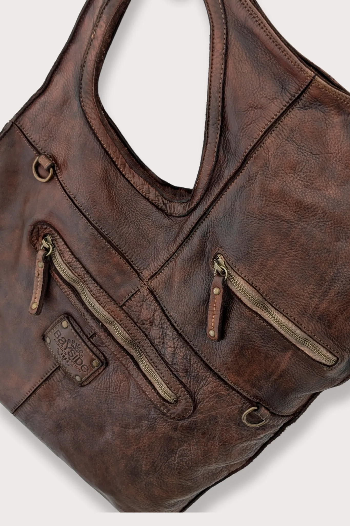 Bayside84 Stardust Shoulder & Crossbody - Cigar Brown