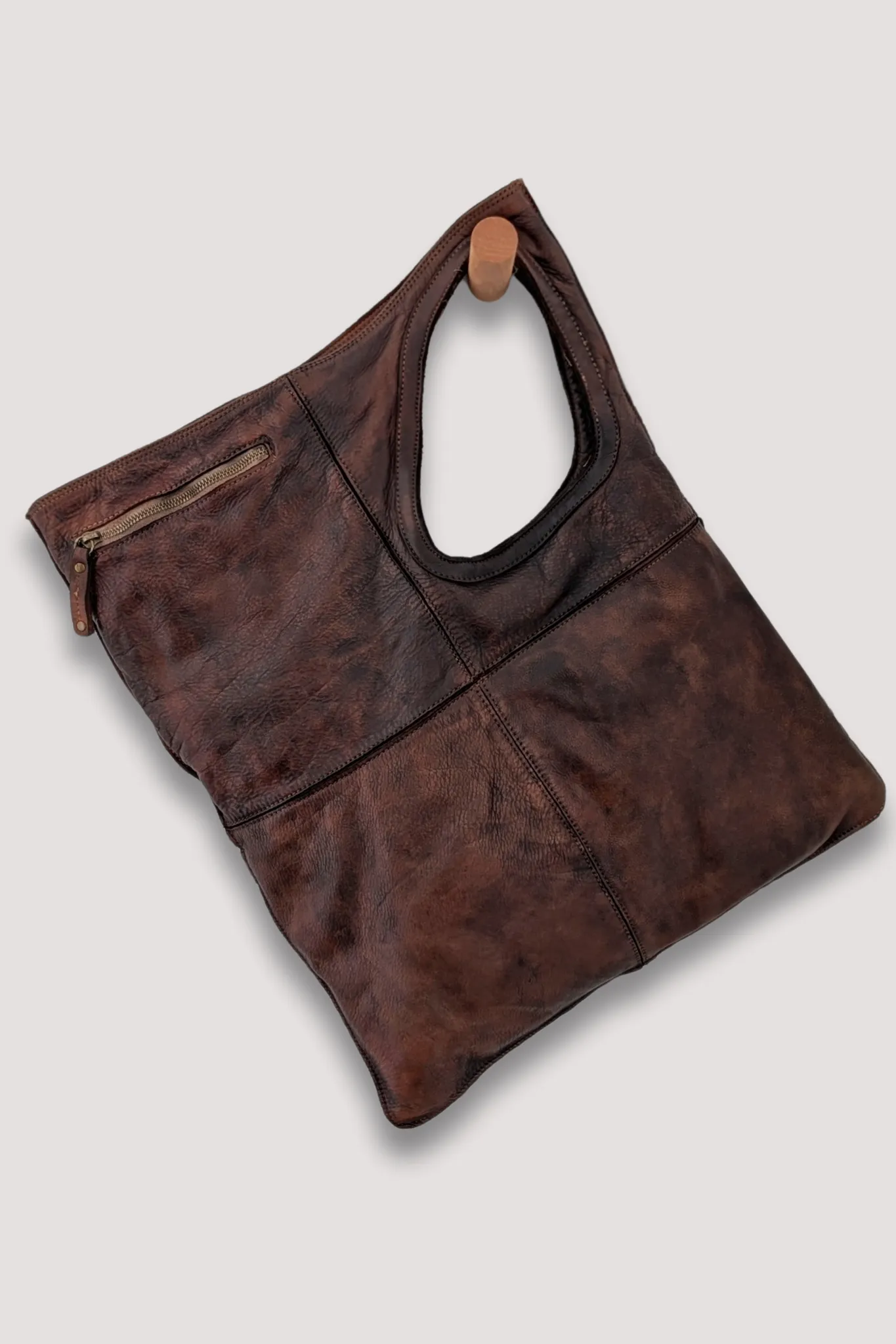 Bayside84 Stardust Shoulder & Crossbody - Cigar Brown