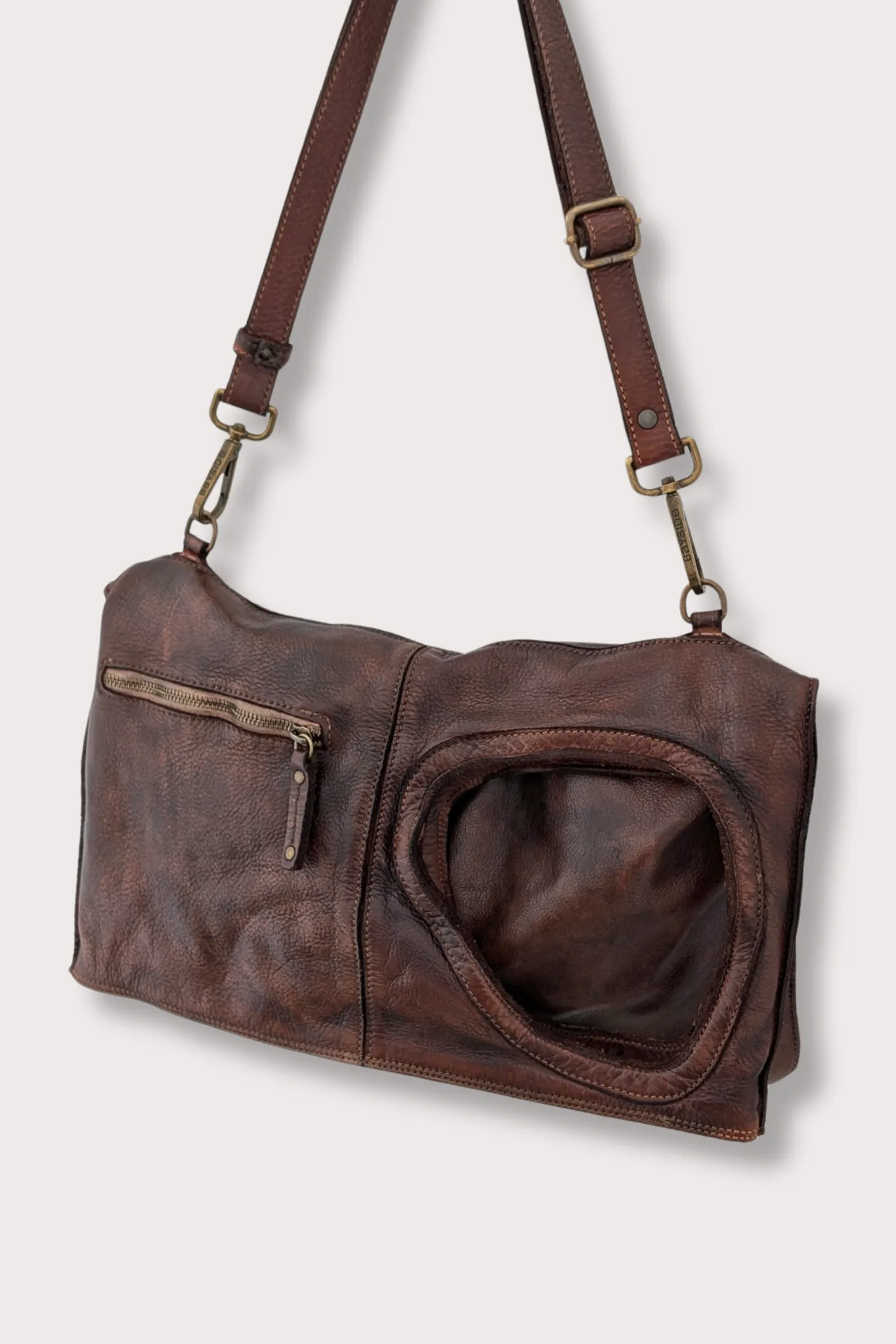 Bayside84 Stardust Shoulder & Crossbody - Cigar Brown