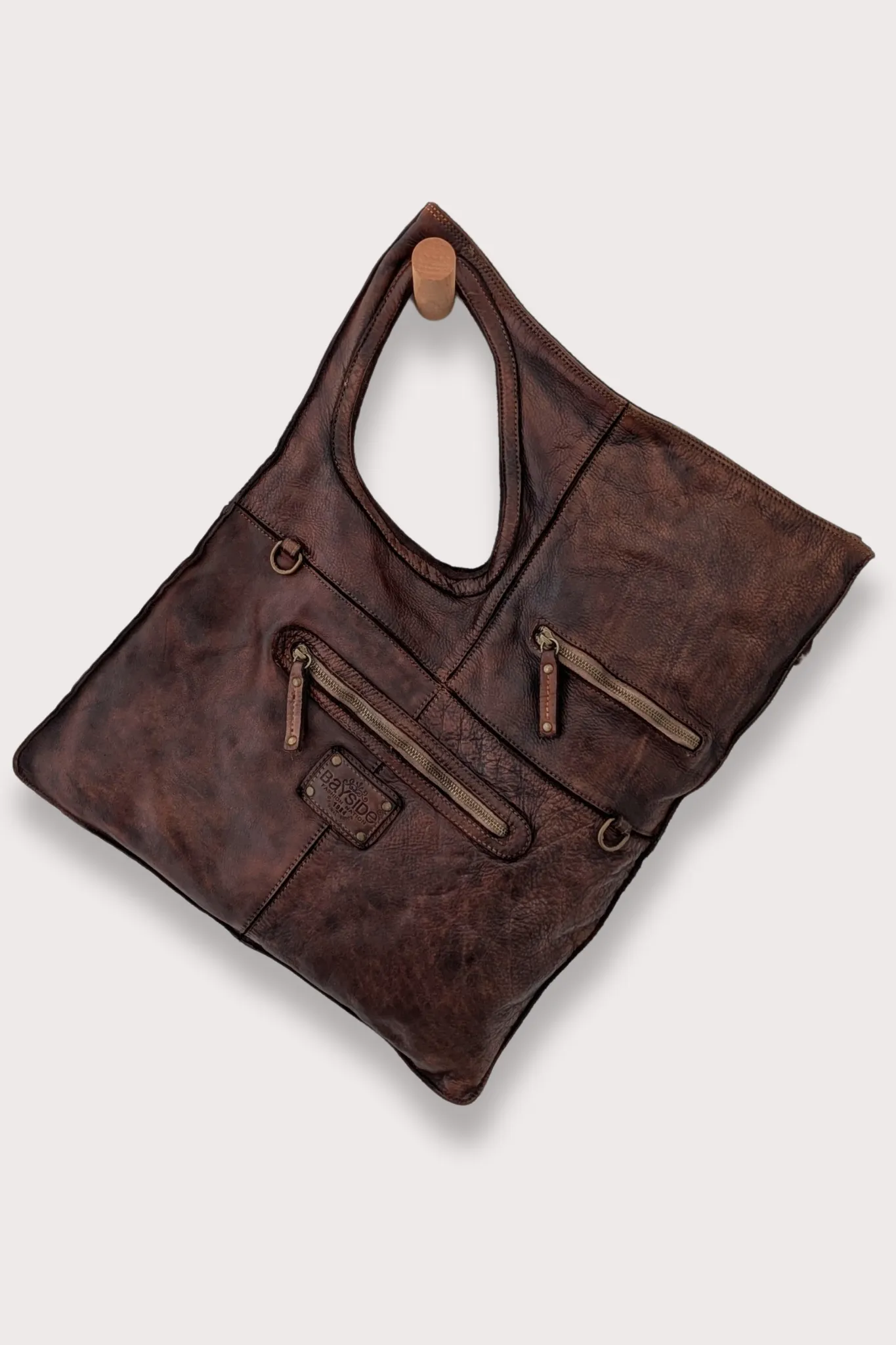 Bayside84 Stardust Shoulder & Crossbody - Cigar Brown