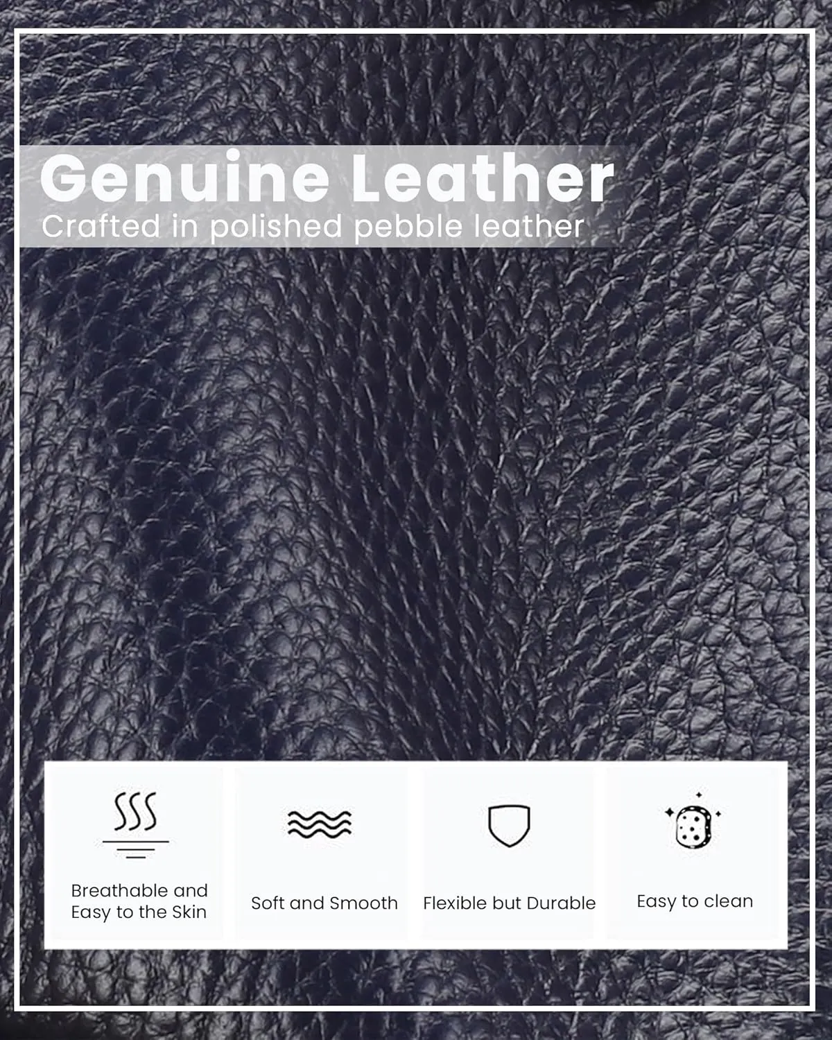 befen Genuine Leather Crossbody Purses for Women, Women's Small Crossbody Shoulder Bag with Built in RFID Wallet