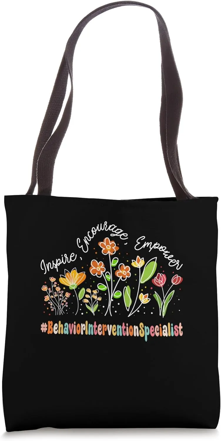 Behavior Intervention Specialist Appreciation Week School Tote Bag