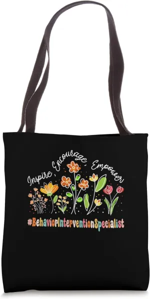 Behavior Intervention Specialist Appreciation Week School Tote Bag
