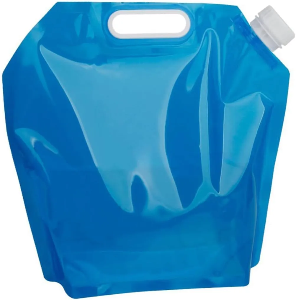 BESPORTBLE 2pcs Ultra-light 10l Water Bag Portable Folding Storage Tank for Outdoor