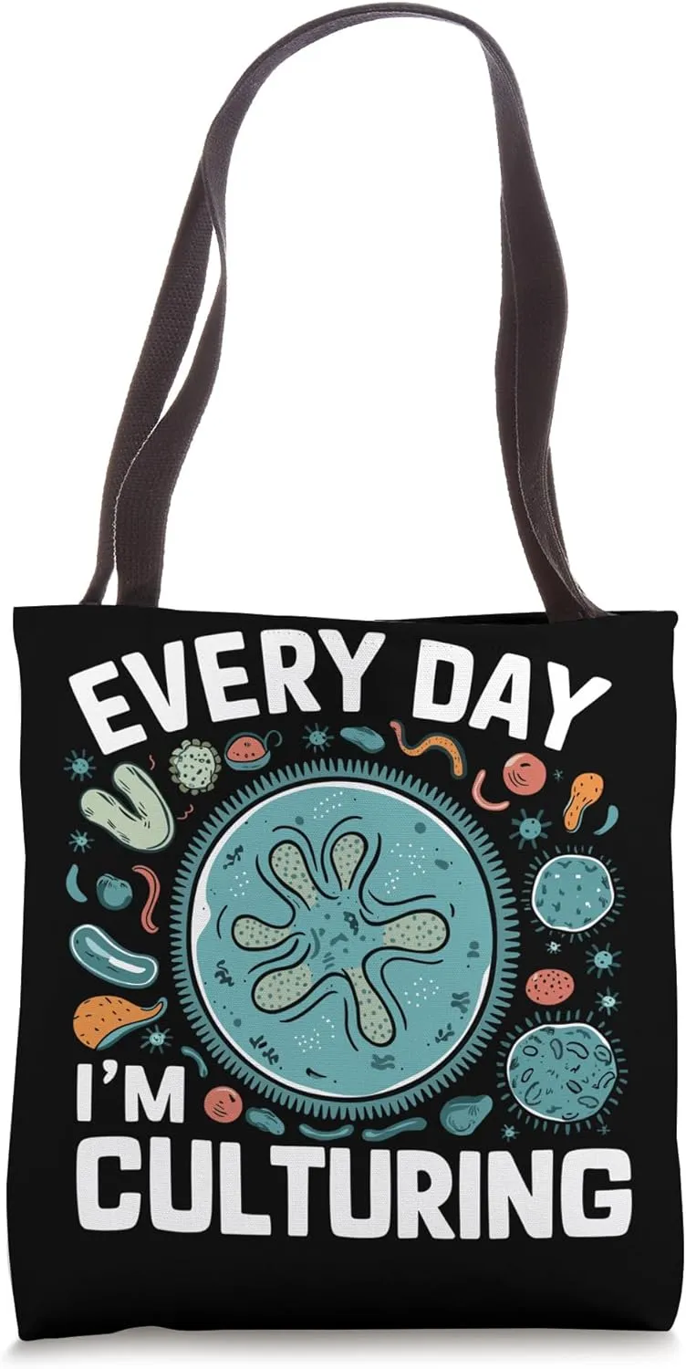 Biologist Microbiologist Microbiology Lab Staph Biology Tote Bag