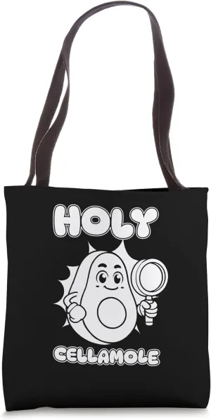 Biologist Teacher - Student Biology Avocado Holy Cellamole Tote Bag