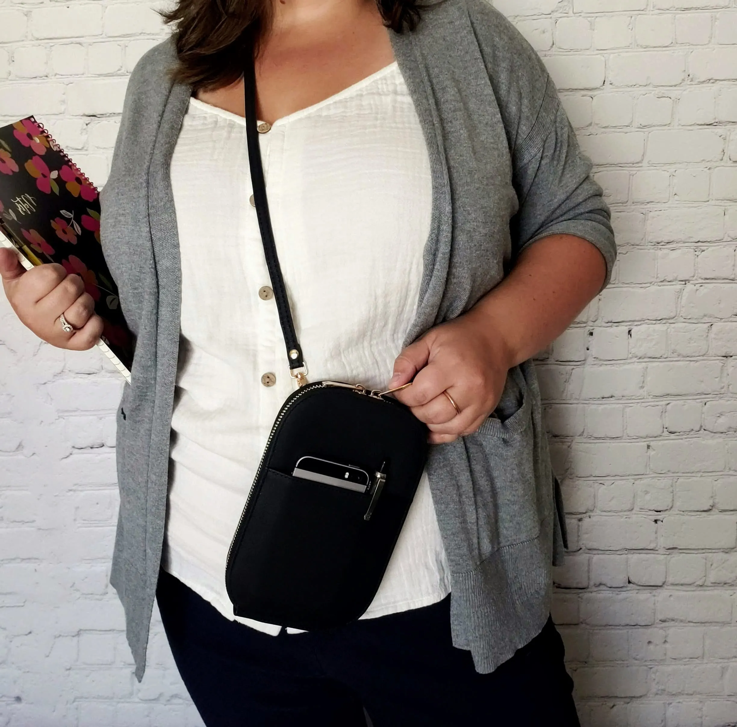 Black Crossbody