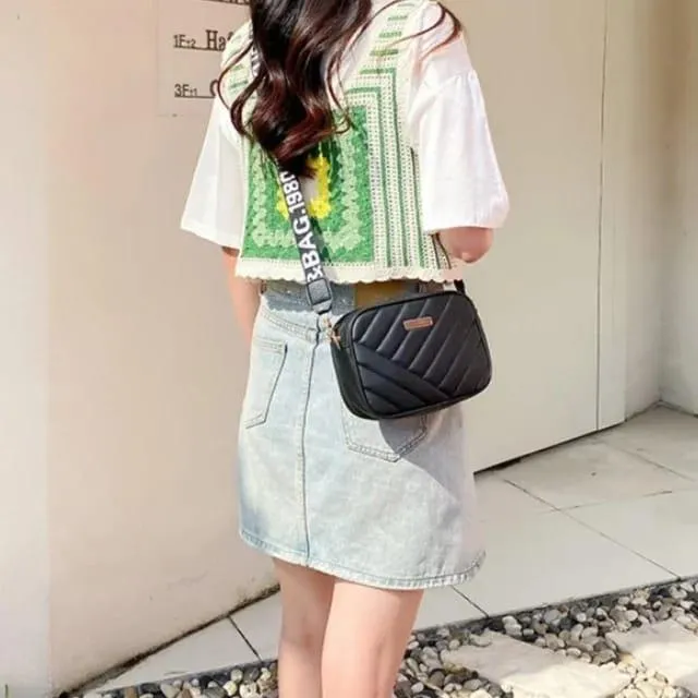 Black Everyday Essential Crossbody