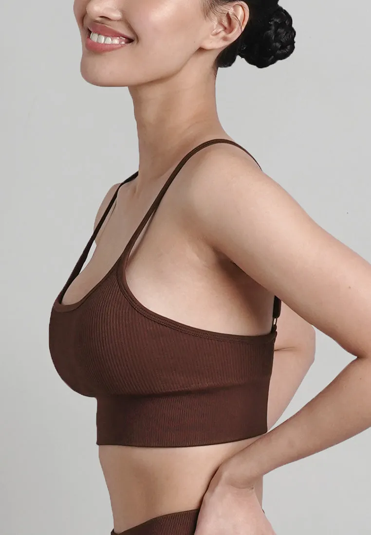 Blair Collection: Premium Seamless Padded Square Neck Sports Bra