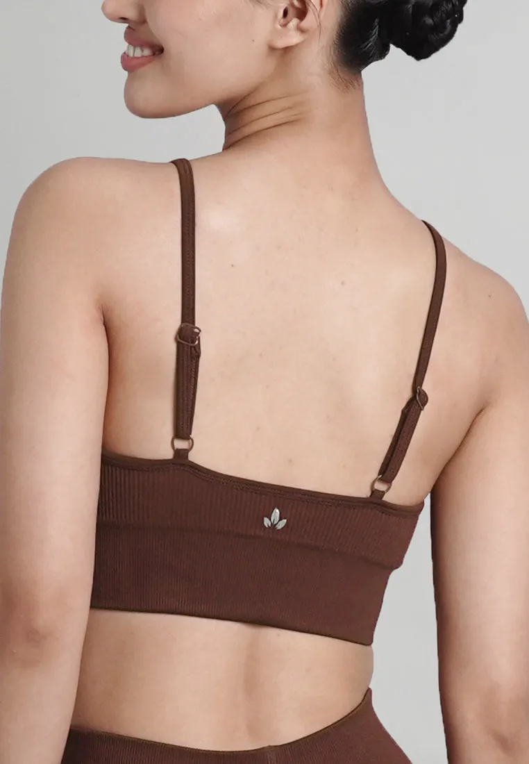 Blair Collection: Premium Seamless Padded Square Neck Sports Bra