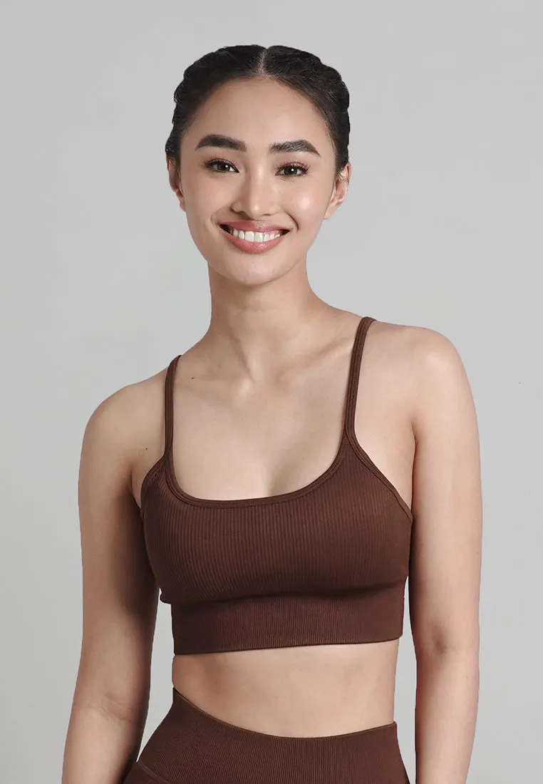 Blair Collection: Premium Seamless Padded Square Neck Sports Bra
