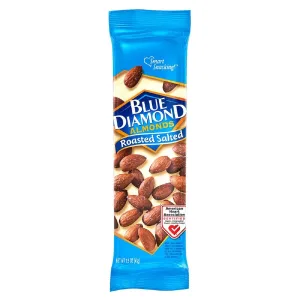 Blue Diamond Almonds, Roasted Salted, 1.5 Ounce (Pack of 12)