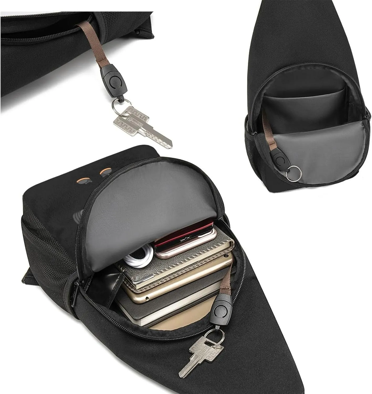 Bomb Lifts Barbell Unisex Chest Bag Lightweight Crossbody Shoulder Bag Travel Pocket