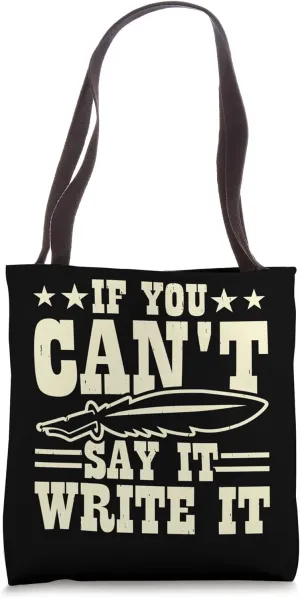 Book Writer Funny Quote Author Journalist Rewrite Novelist Tote Bag