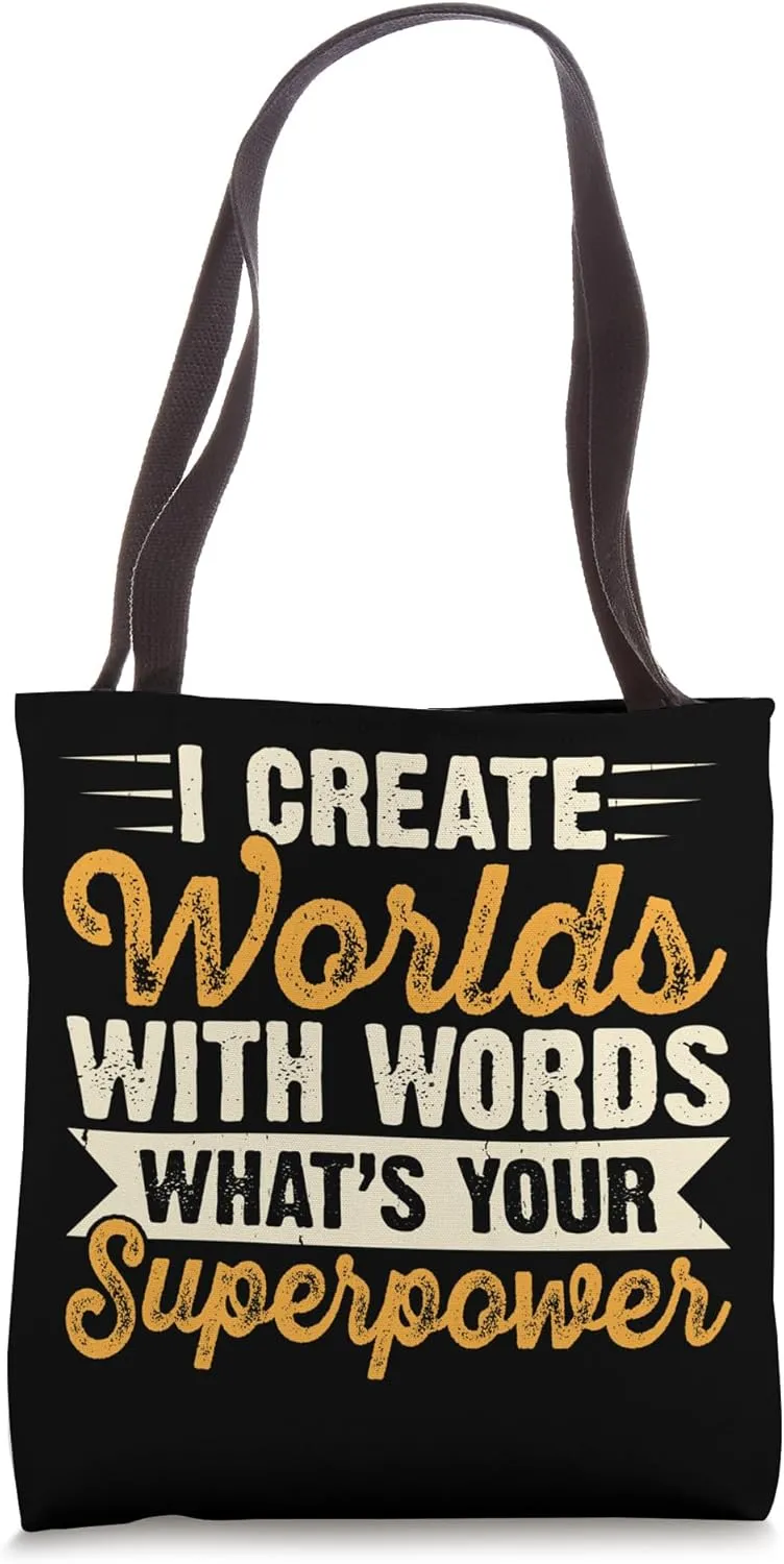 Book Writer Funny Quote Author Journalist Rewrite Novelist Tote Bag