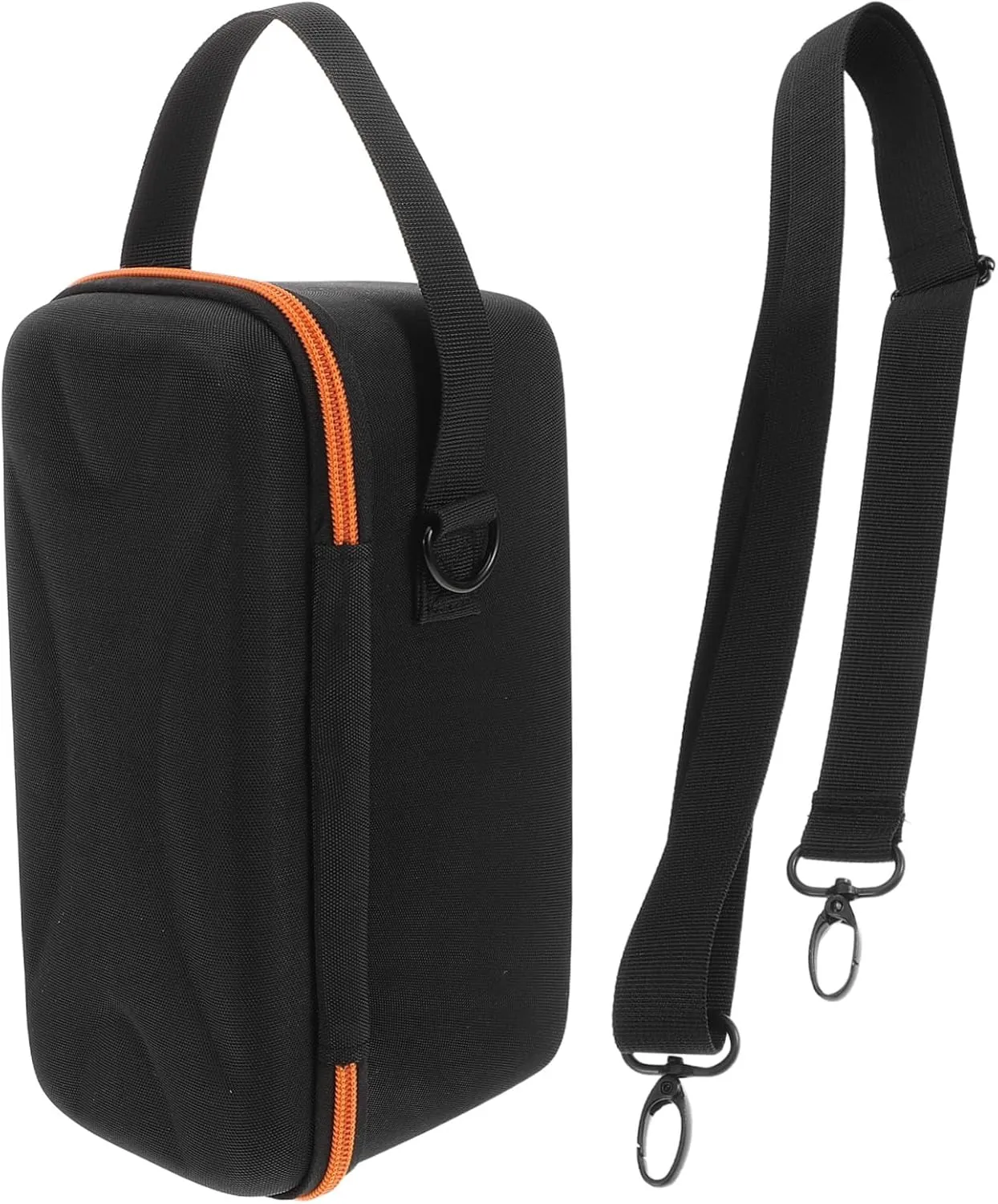 Box Speaker Storage Box Speak Case Portable Speaker Storage Cases Speaker Carry Case Carrying Case for Speaker Travel Carry Bag Speaker Case Speaker Storage Bag Bag Black Metal